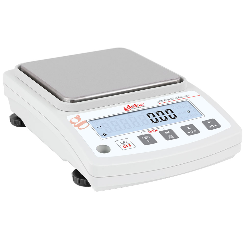 Globe Scientific Balance, Toploading, Precision, Portable, 2000g x 0.01g, External Calibration, 100-240V, 50-60Hz, Rechargeable Internal Battery laboratory scale;analytical balance;weighing balance;lab scale;analytical scales;laboratory balance;scales lab;calibrated weighing scales